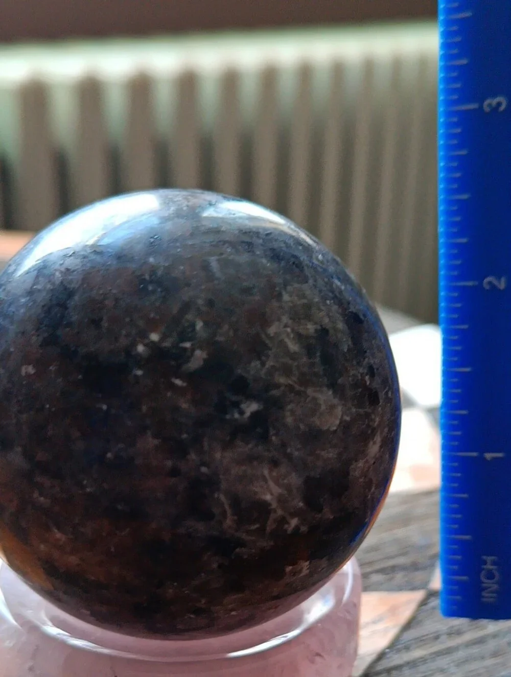 Polished Yooperlite Crystal Sphere